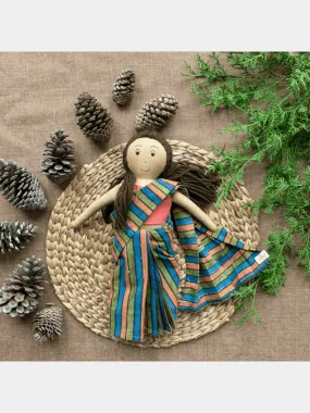 Ila, Cotton Fabric Doll