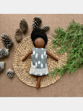 Jane, Cotton Fabric Doll