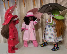Just for Dolls, Umbrella Frame, 3-pack, with pattern