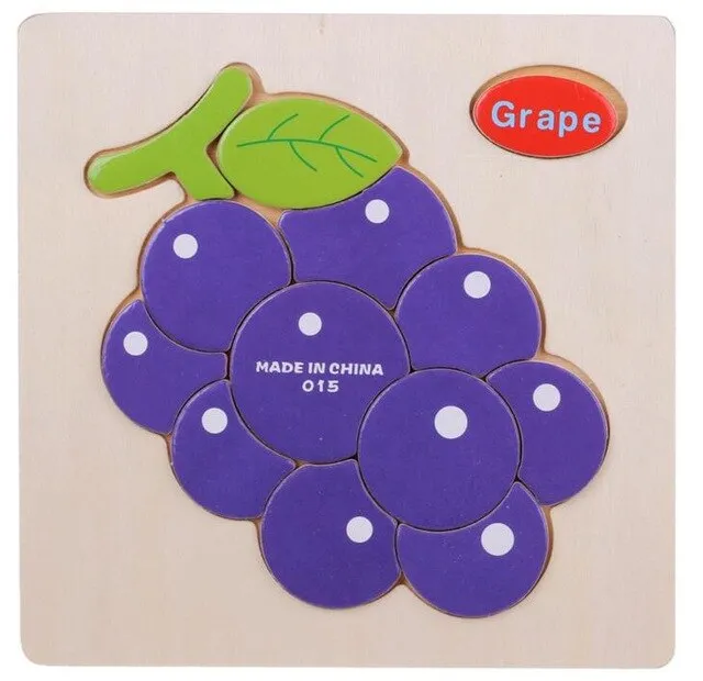Kids 3D Puzzles Jigsaw Wooden Toys
