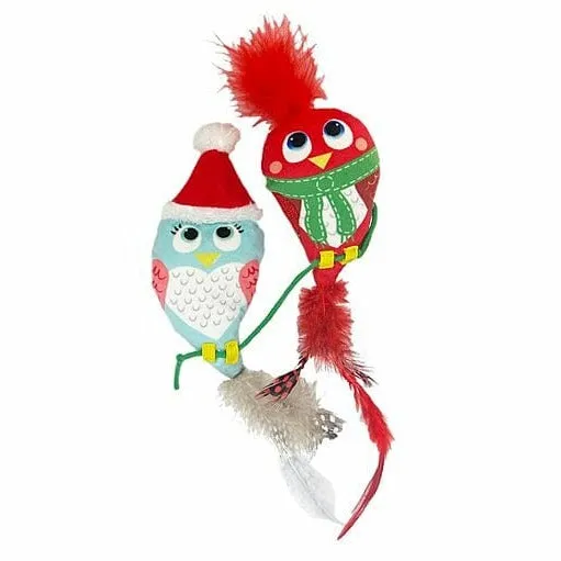 KONG Holiday Pull-A-Partz Luvs Cat Toy