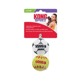 KONG Sport Balls Cat Toy 2 Pack^^^