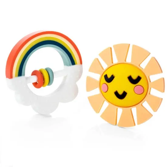 Little Rainbow Teether Toy Set