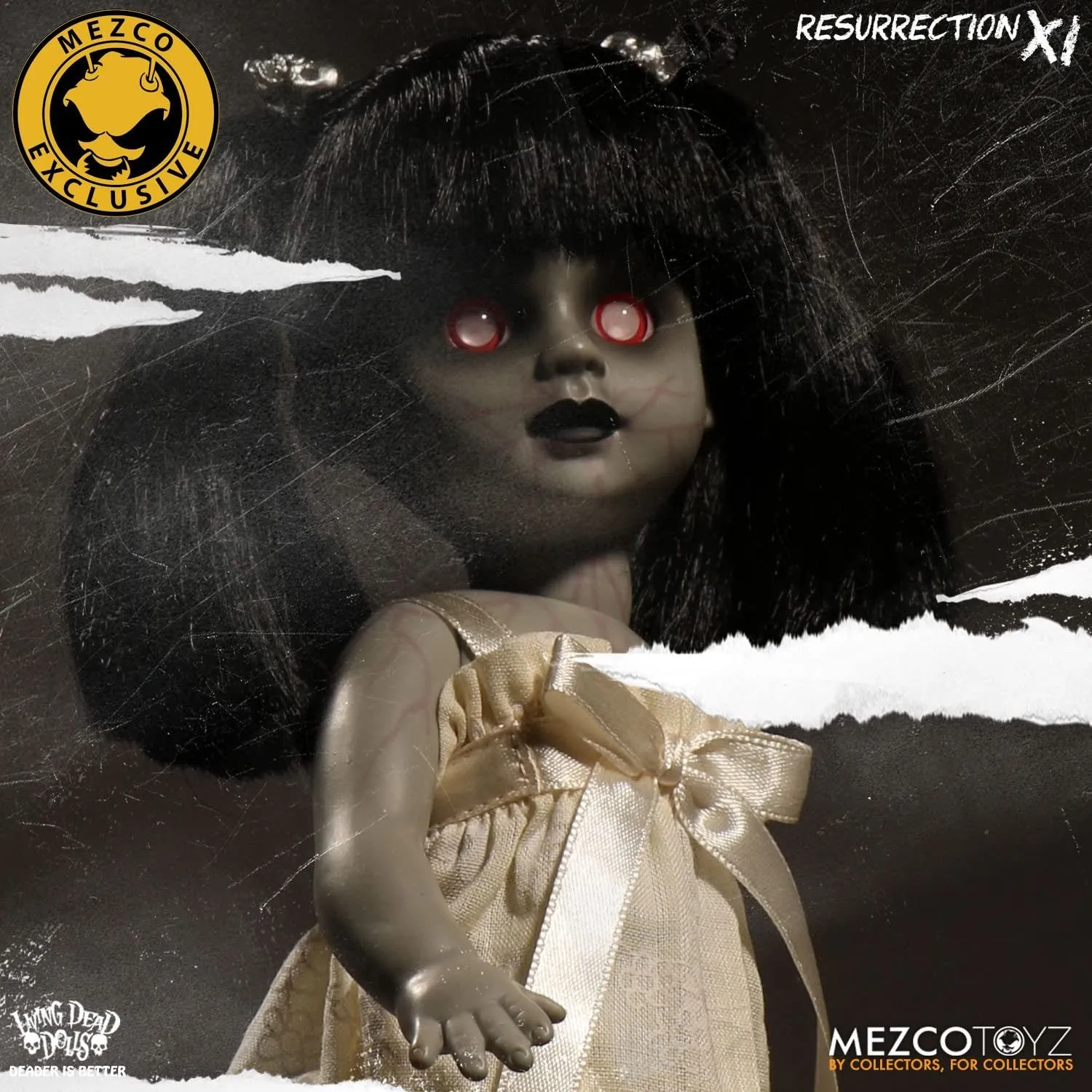 Living Dead Dolls Mezco Resurrection XI (11) Exclusive - Hush 10 Inch Doll Ltd 275 pcs