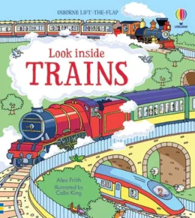 Look Inside Trains Book