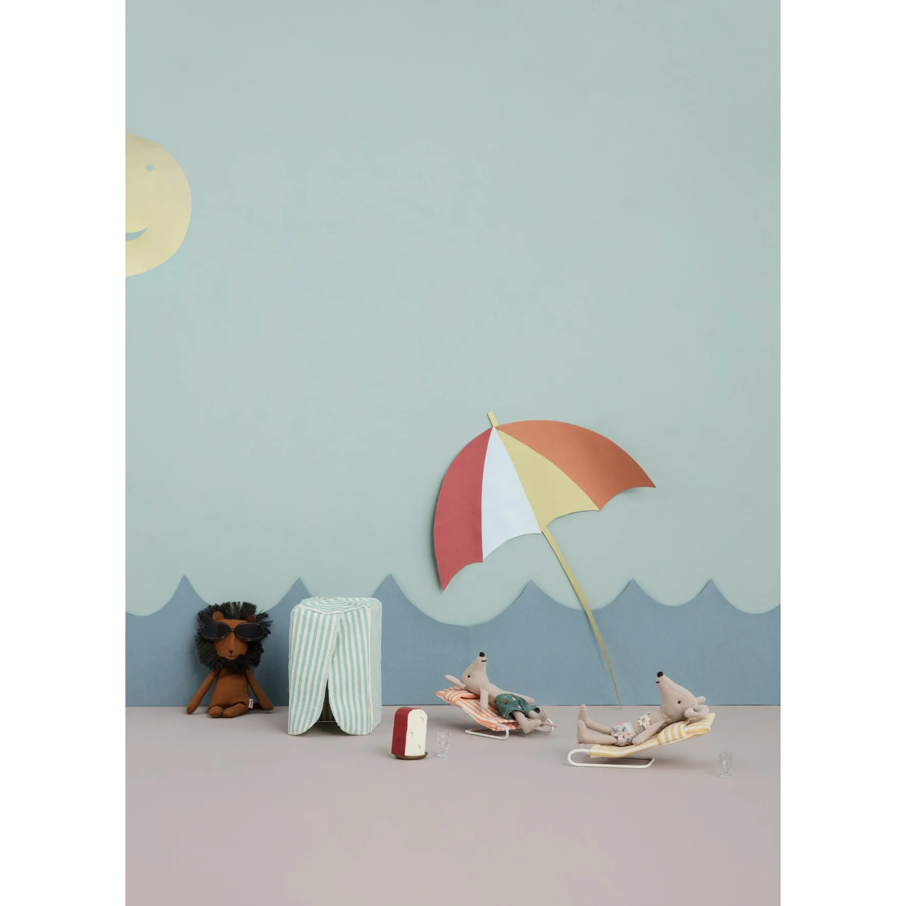 Maileg Noahs Ark with 4 Rattles