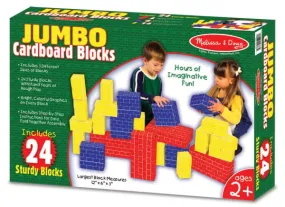 Melissa and Doug Jumbo Cardboard Blocks Ages 2  Item # 2783