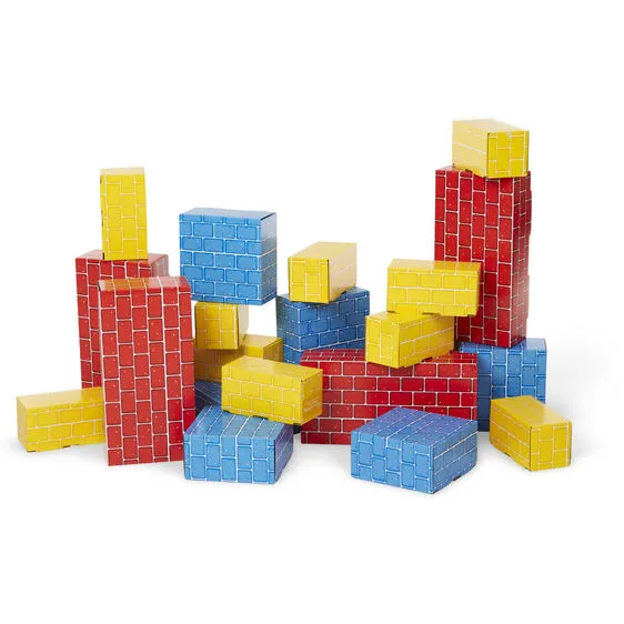 Melissa and Doug Jumbo Cardboard Blocks Ages 2  Item # 2783