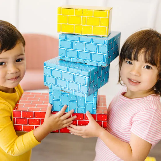 Melissa and Doug Jumbo Cardboard Blocks Ages 2  Item # 2783