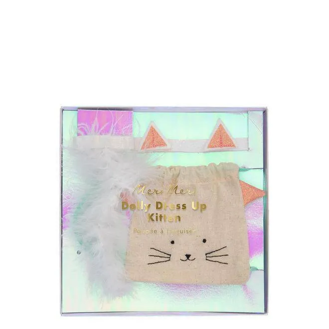 Meri Meri Cat Ears and Backpack Doll Dress Up Accessory Kit S1068