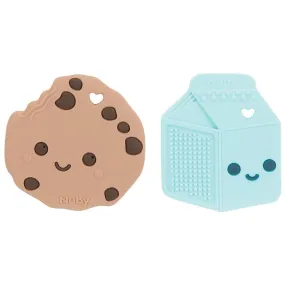 Milk & Cookies Silicone Teethers - 2 Pack
