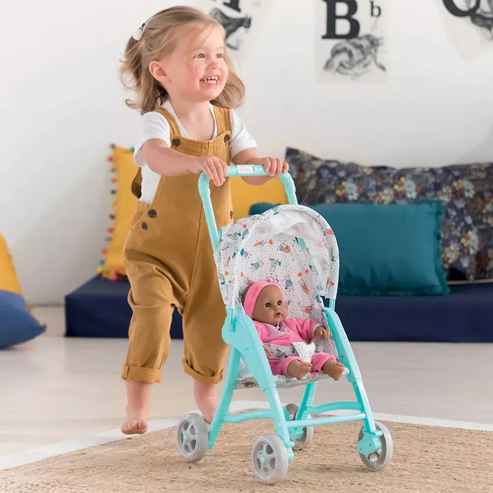 Mint Stroller for 12" Dolls