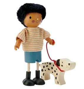 Mr. Forrester and his Dalmatian Dog