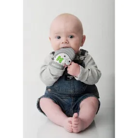Munch Mitt Baby Teething Mitten & Sensory Toy Grey