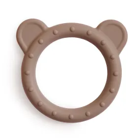 Mushie Teether Bear Natural