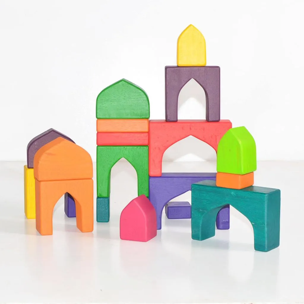 Mystical Castle Building Set of 21 Pieces