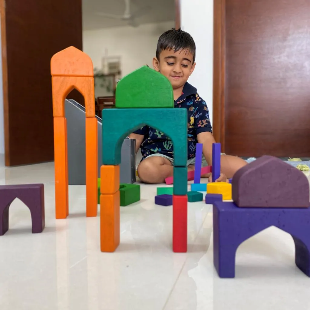 Mystical Castle Building Set of 21 Pieces