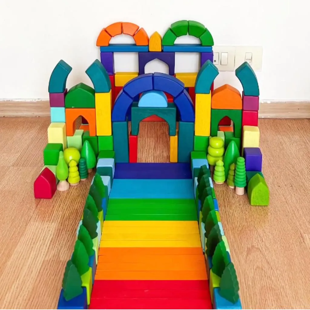 Mystical Castle Building Set of 21 Pieces