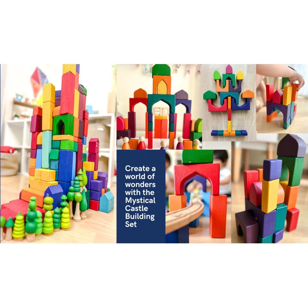 Mystical Castle Building Set of 21 Pieces