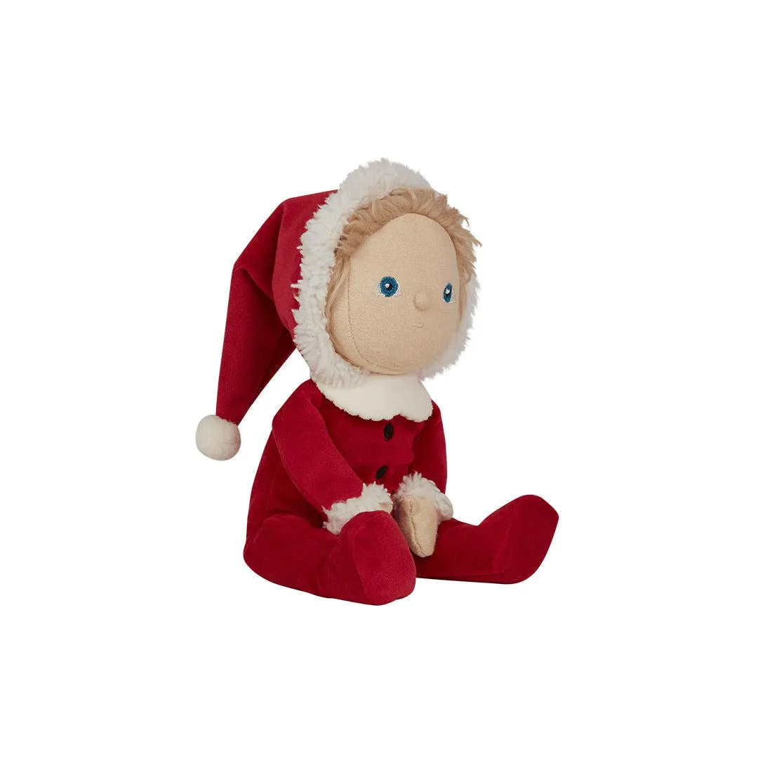 Olli Ella Dinky Dinkum Dolls  - Sammy Santa  - Red