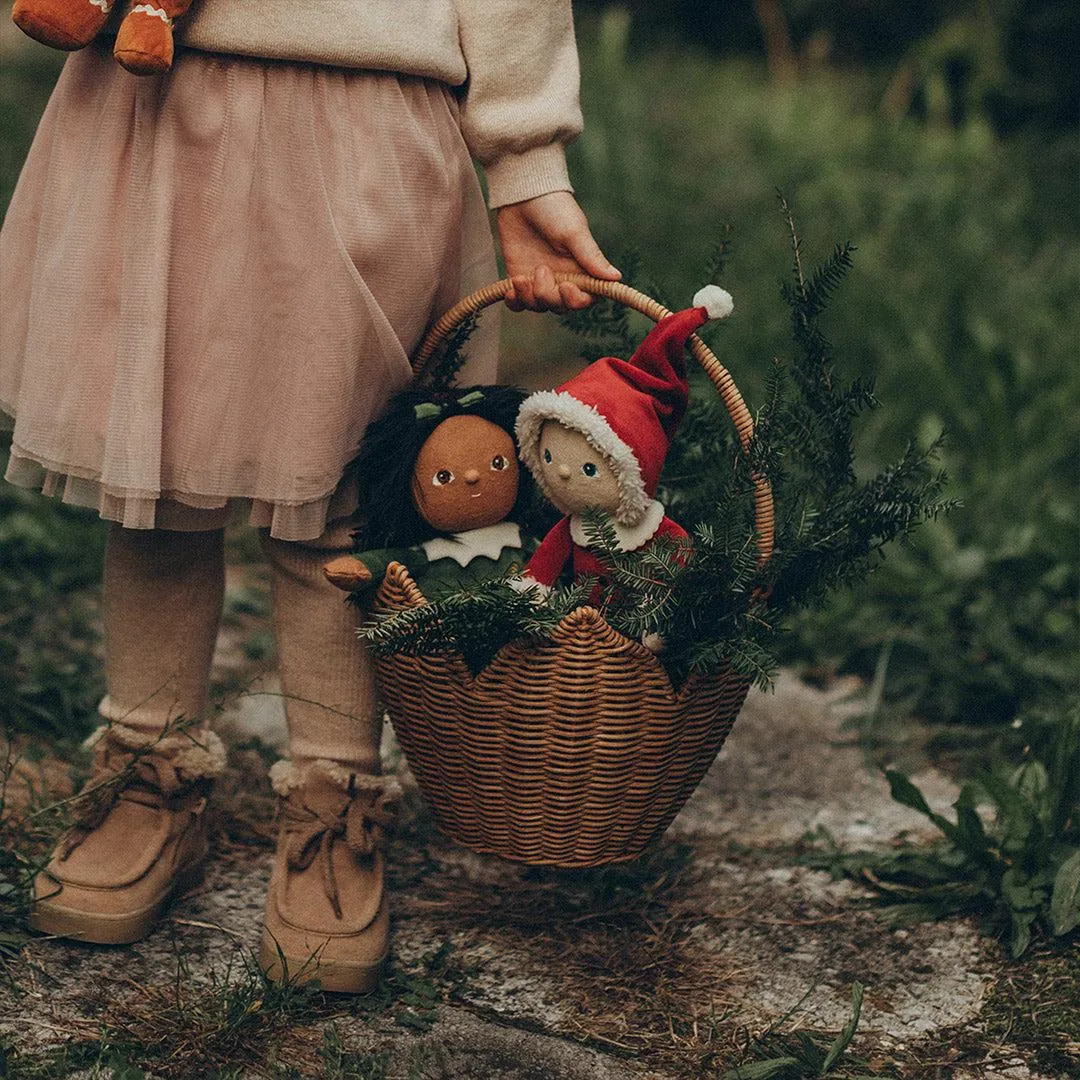 Olli Ella Dinky Dinkum Dolls  - Sammy Santa  - Red