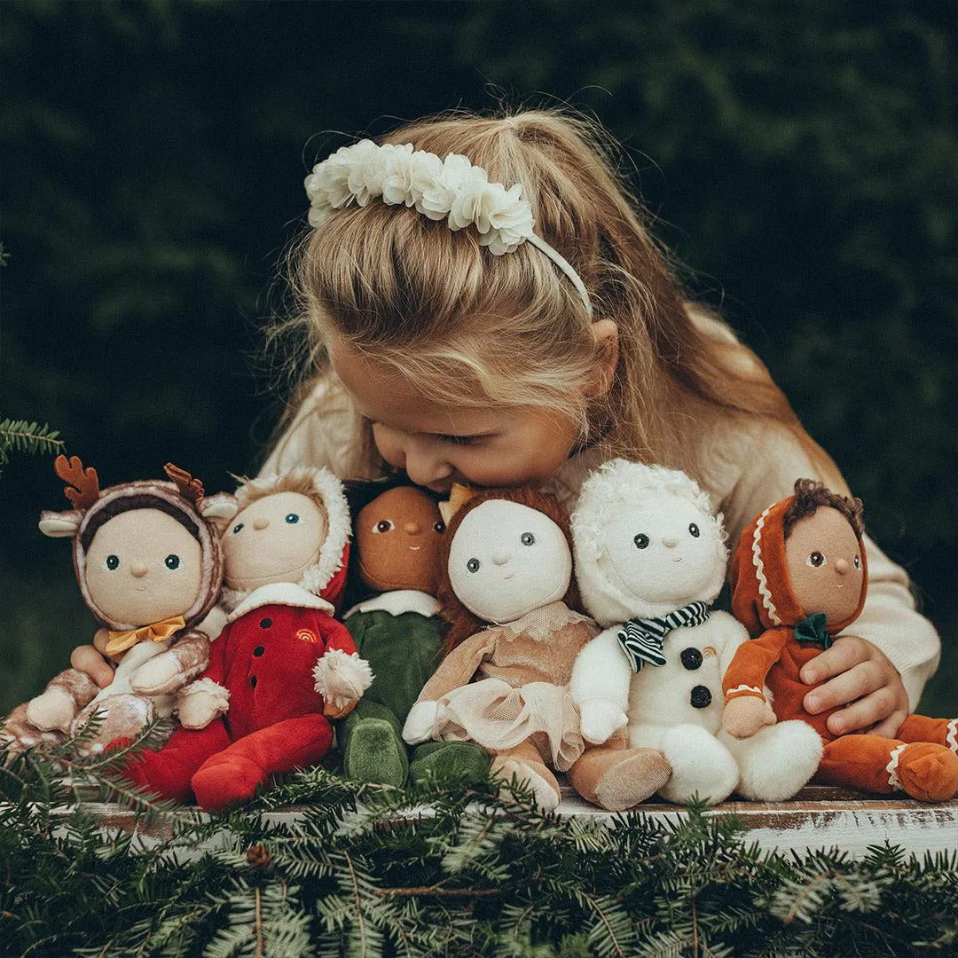 Olli Ella Dinky Dinkum Dolls  - Sammy Santa  - Red