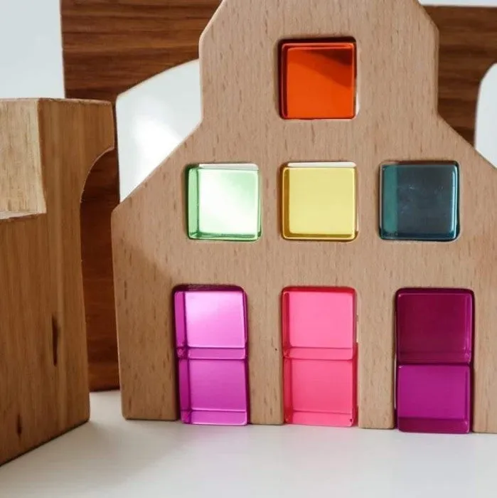 Papoose | Dutch Wood Houses 3 Pieces