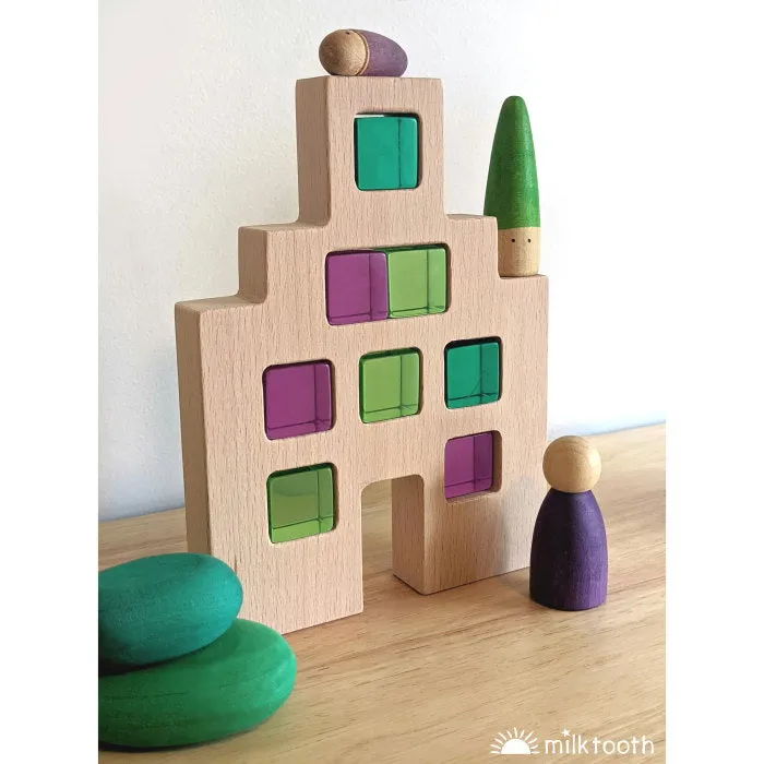Papoose | Dutch Wood Houses 3 Pieces