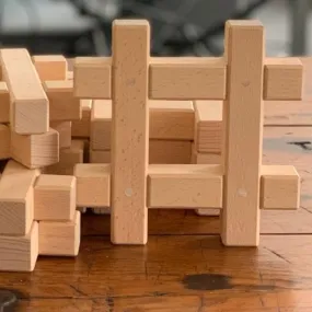 Papoose | Wooden Hashtags 2 Pieces
