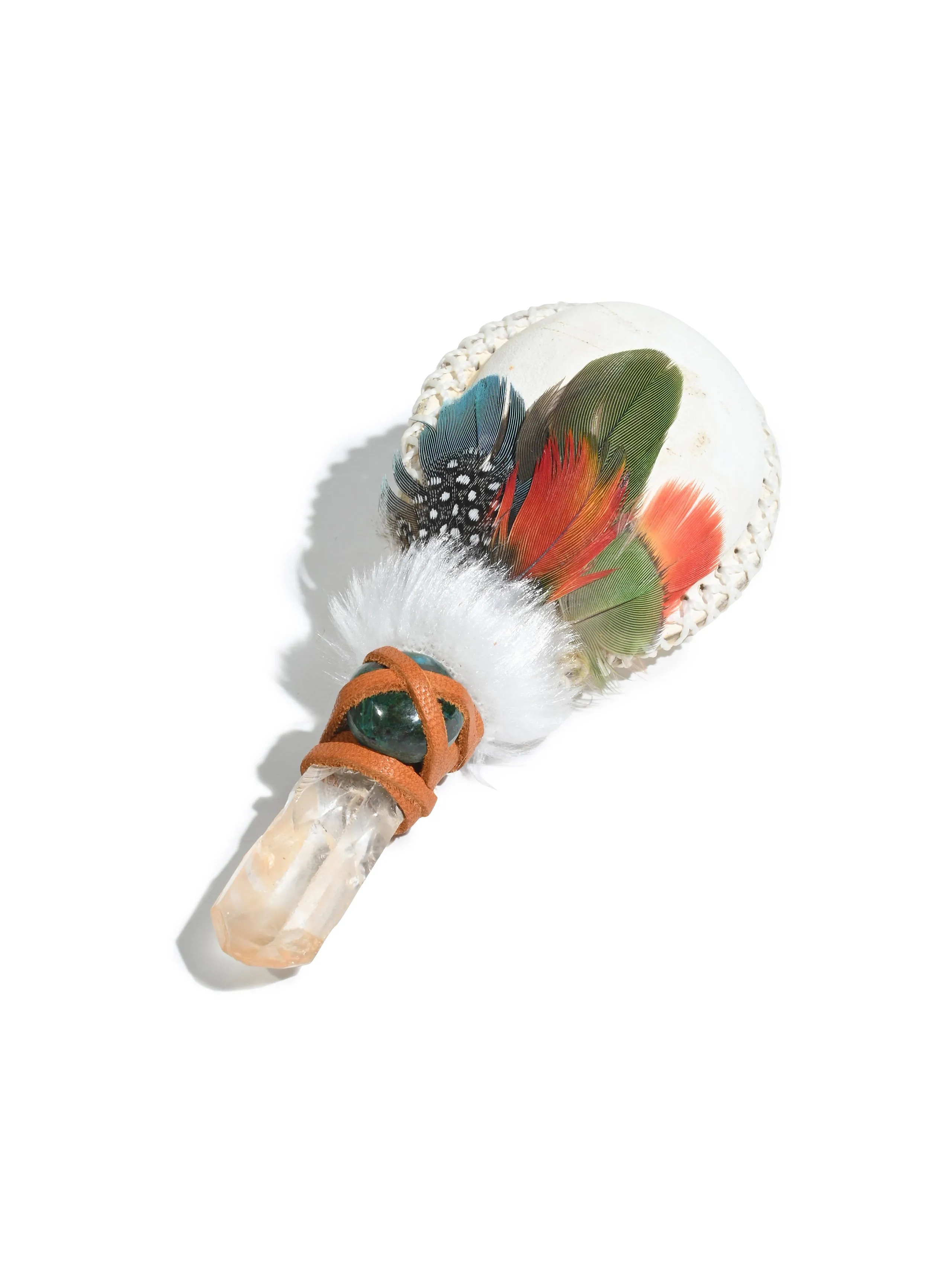 Peruvian Chrysocolla Rattle