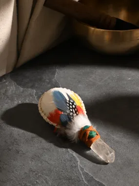 Peruvian Chrysocolla Rattle