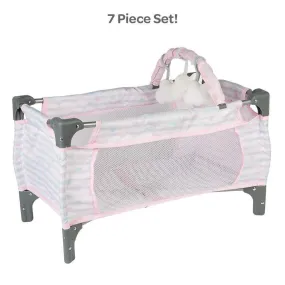 Pink Deluxe Pack N Play