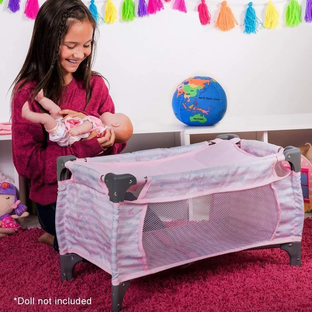 Pink Deluxe Pack N Play