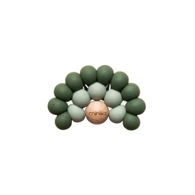 Rainbow Teether - Leaf | Sage