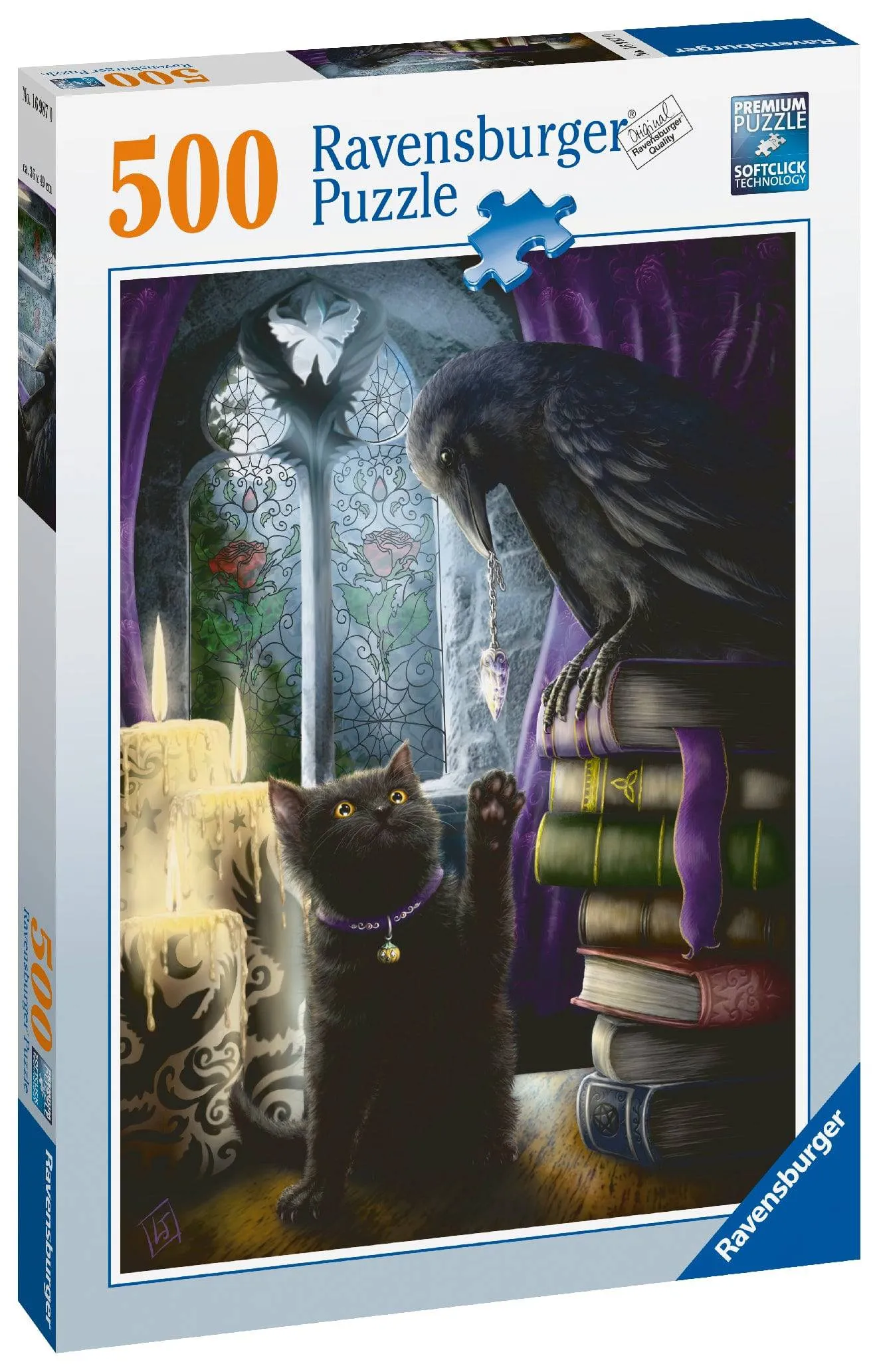Ravensburger - Black Cat and Raven 500 pieces