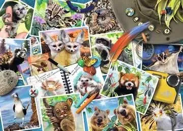 Ravensburger Jigsaw Puzzle | A Traveler's Animal Journal 1000 Piece
