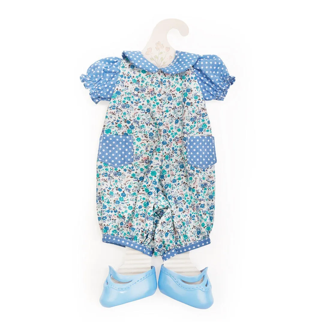 RETIRED - Forget-Me-Not Romper - Doll Clothes