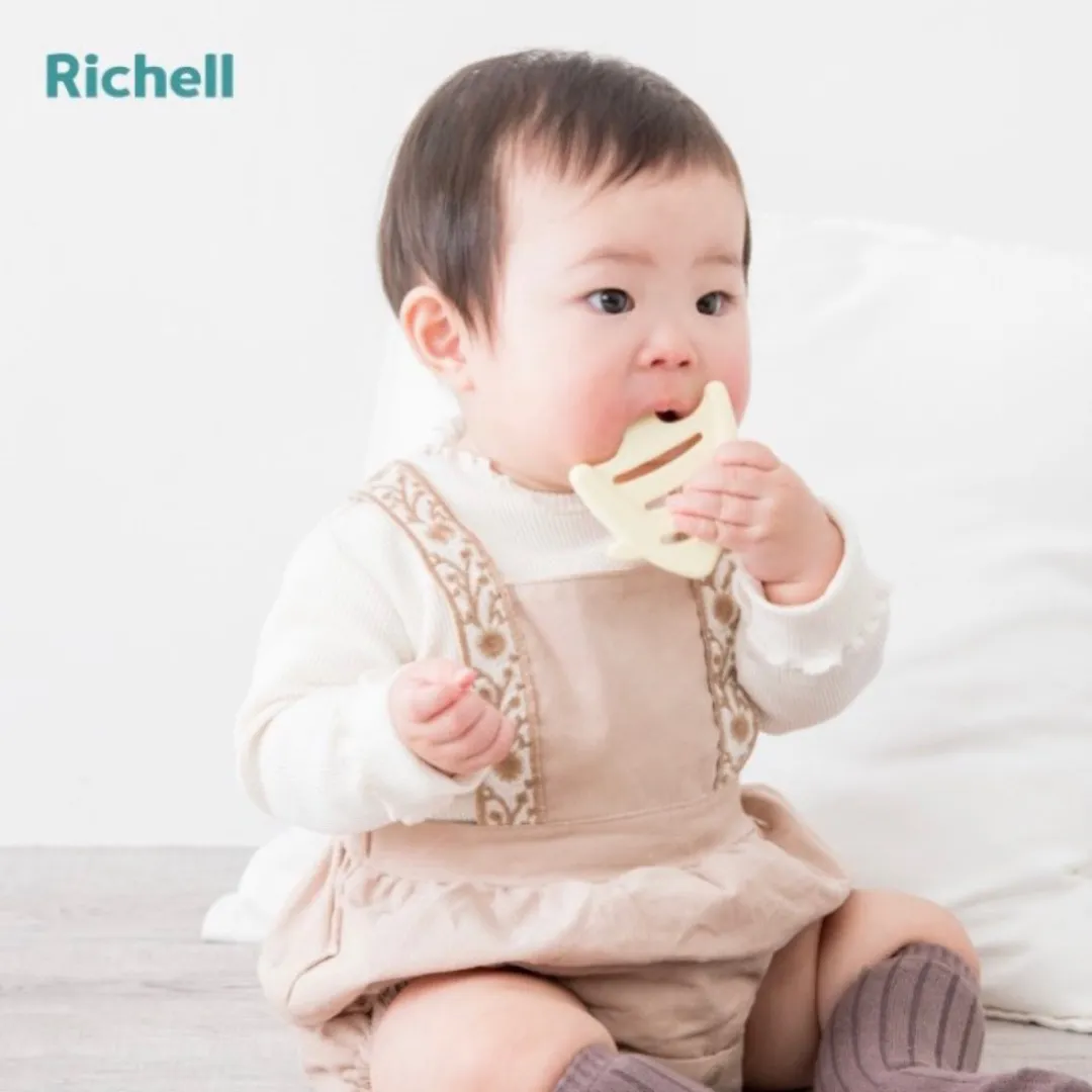 Richell Silicone Teether - 3m  (Whale/ Clownfish/ Seahorse/ Angelfish)