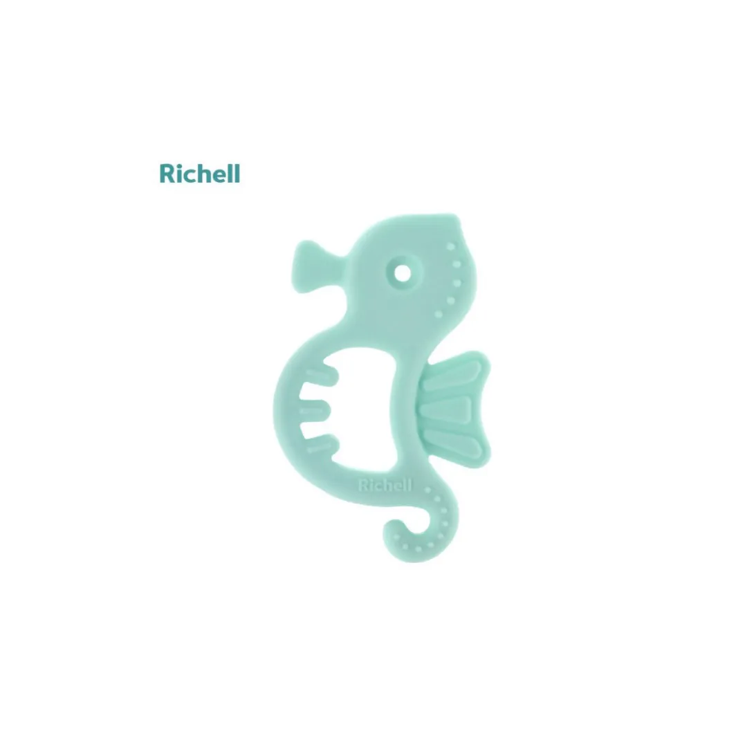 Richell Silicone Teether - 3m  (Whale/ Clownfish/ Seahorse/ Angelfish)