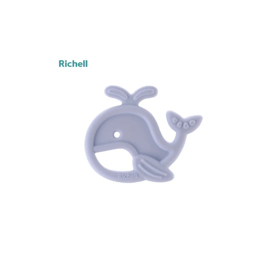 Richell Silicone Teether - 3m  (Whale/ Clownfish/ Seahorse/ Angelfish)