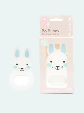 Rosa & Bo Bunny Silicone Teether Mint
