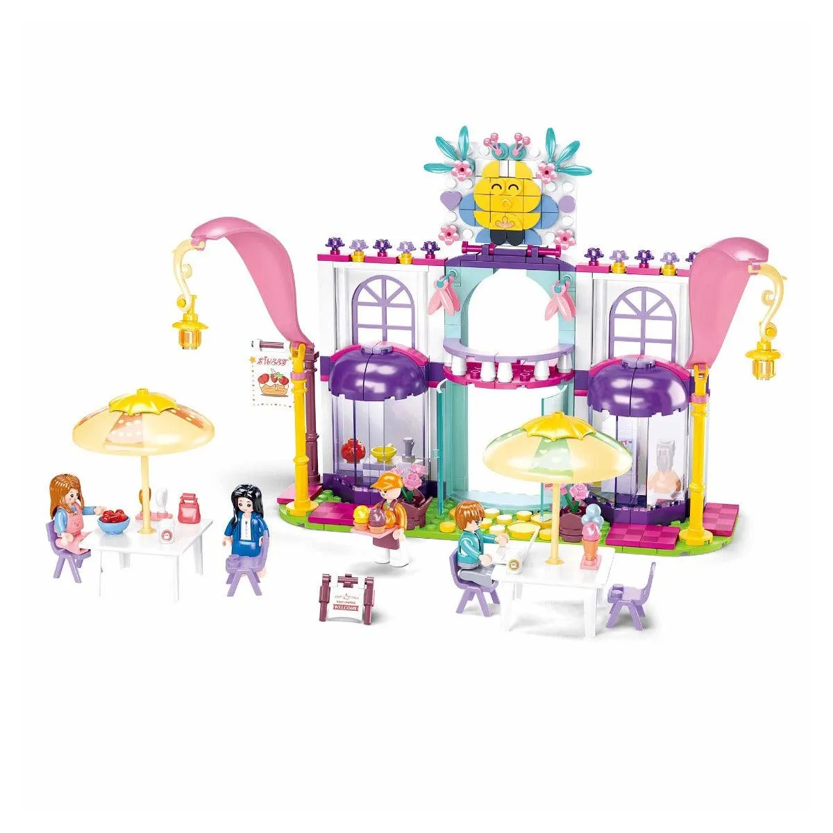Sluban Girls Dream-Bar Building Blocks For Ages 6 