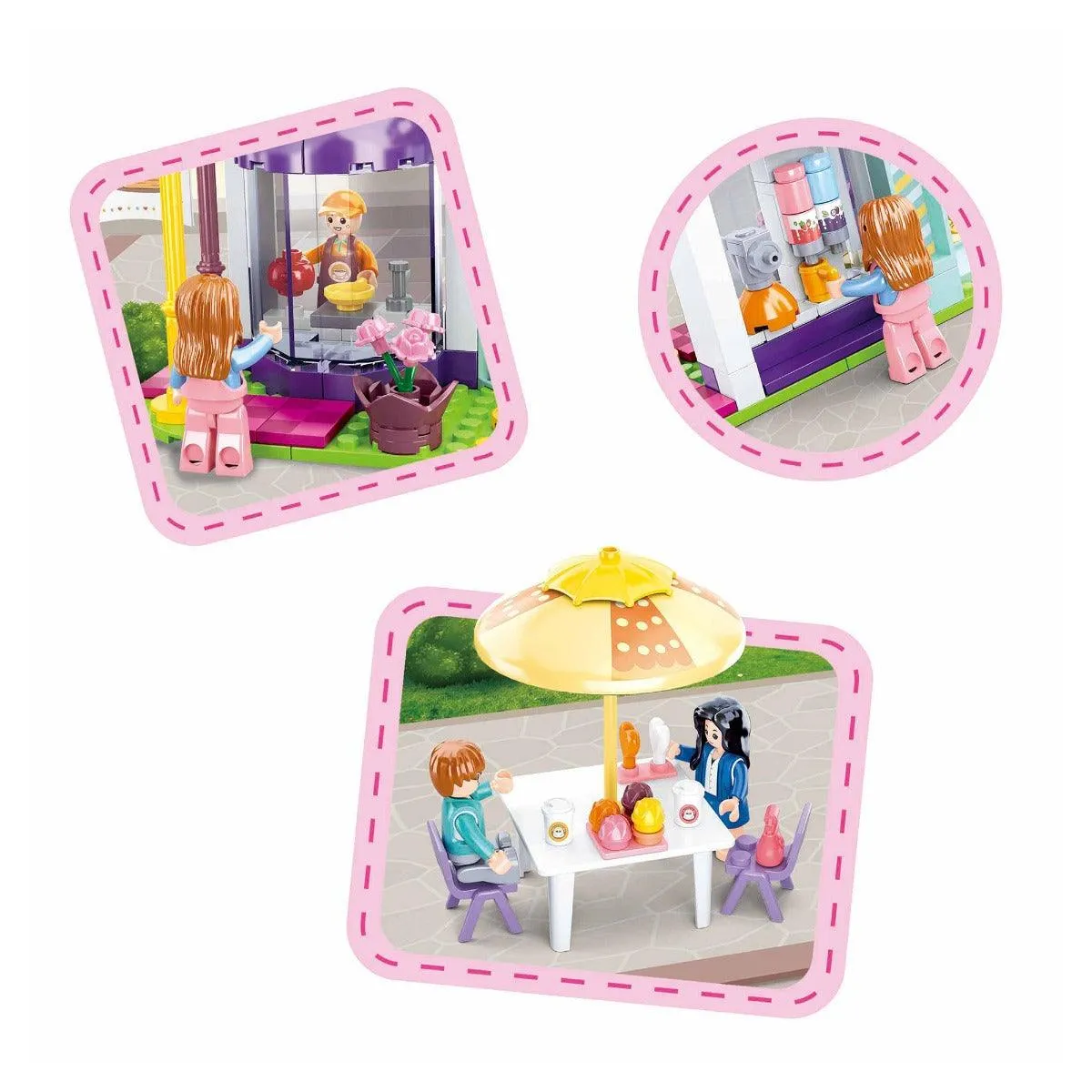 Sluban Girls Dream-Bar Building Blocks For Ages 6 