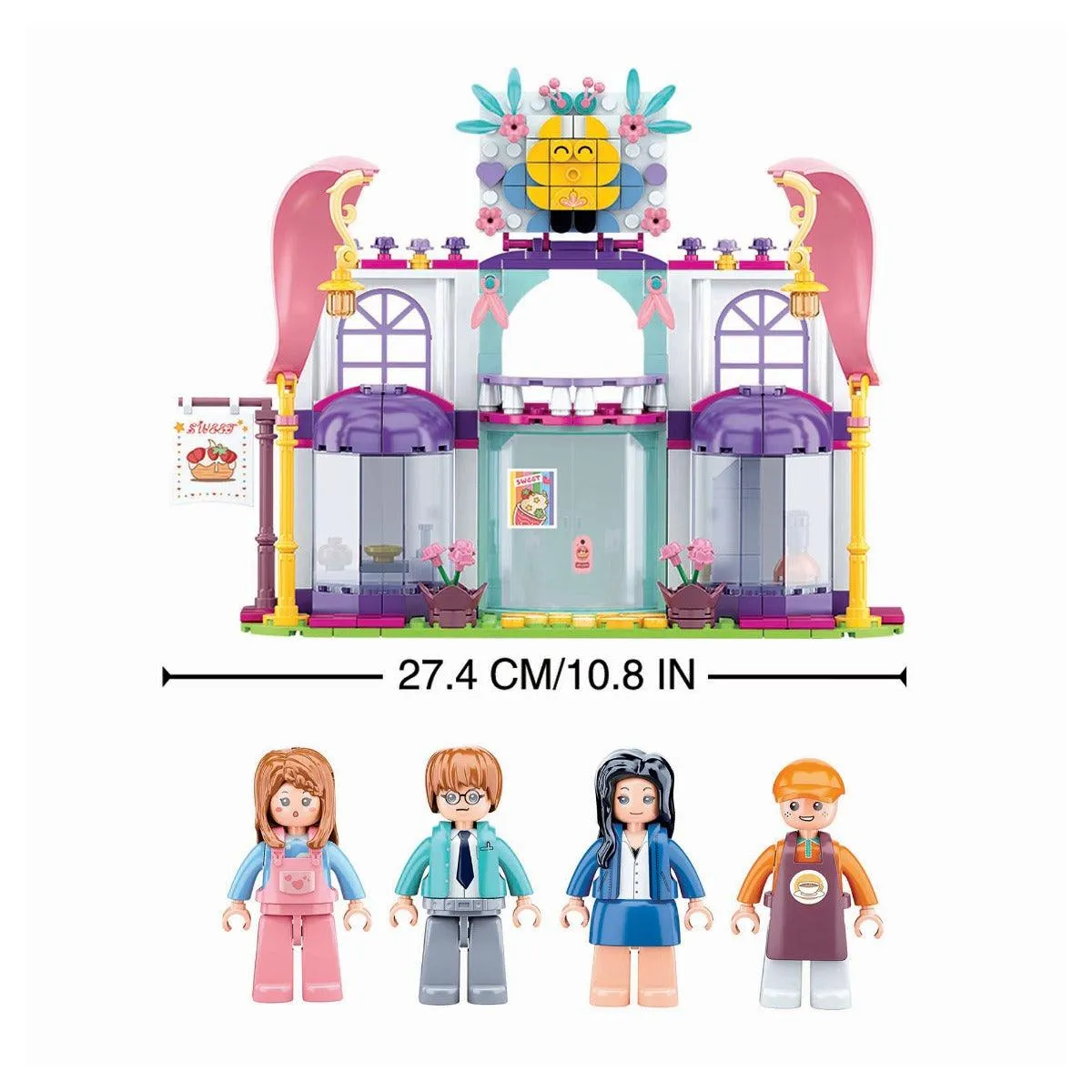 Sluban Girls Dream-Bar Building Blocks For Ages 6 