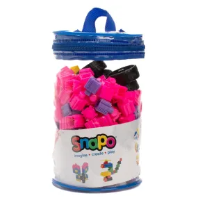 Snapo Unicorn Creator Kit 200-Piece - Pastel Dream Building Blocks