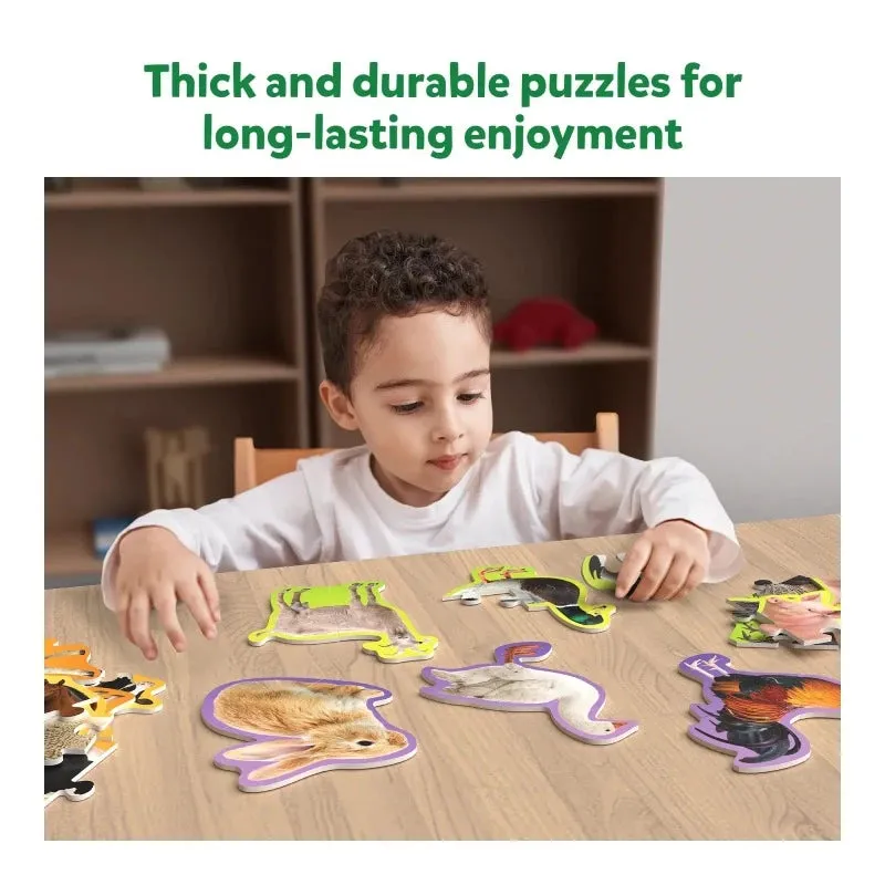 Step by Step Puzzle: Farm Animals (ages 3 )