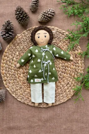 The Good Gift, Single Doll,Alex, Cotton Fabric Toy