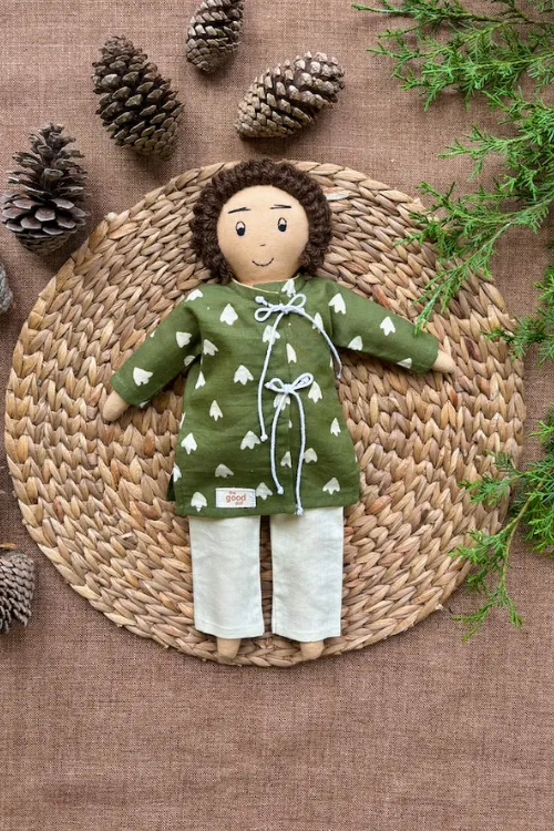 The Good Gift, Single Doll,Alex, Cotton Fabric Toy