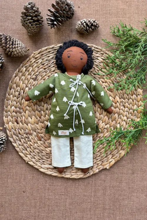 The Good Gift, Single Doll,Alex, Cotton Fabric Toy