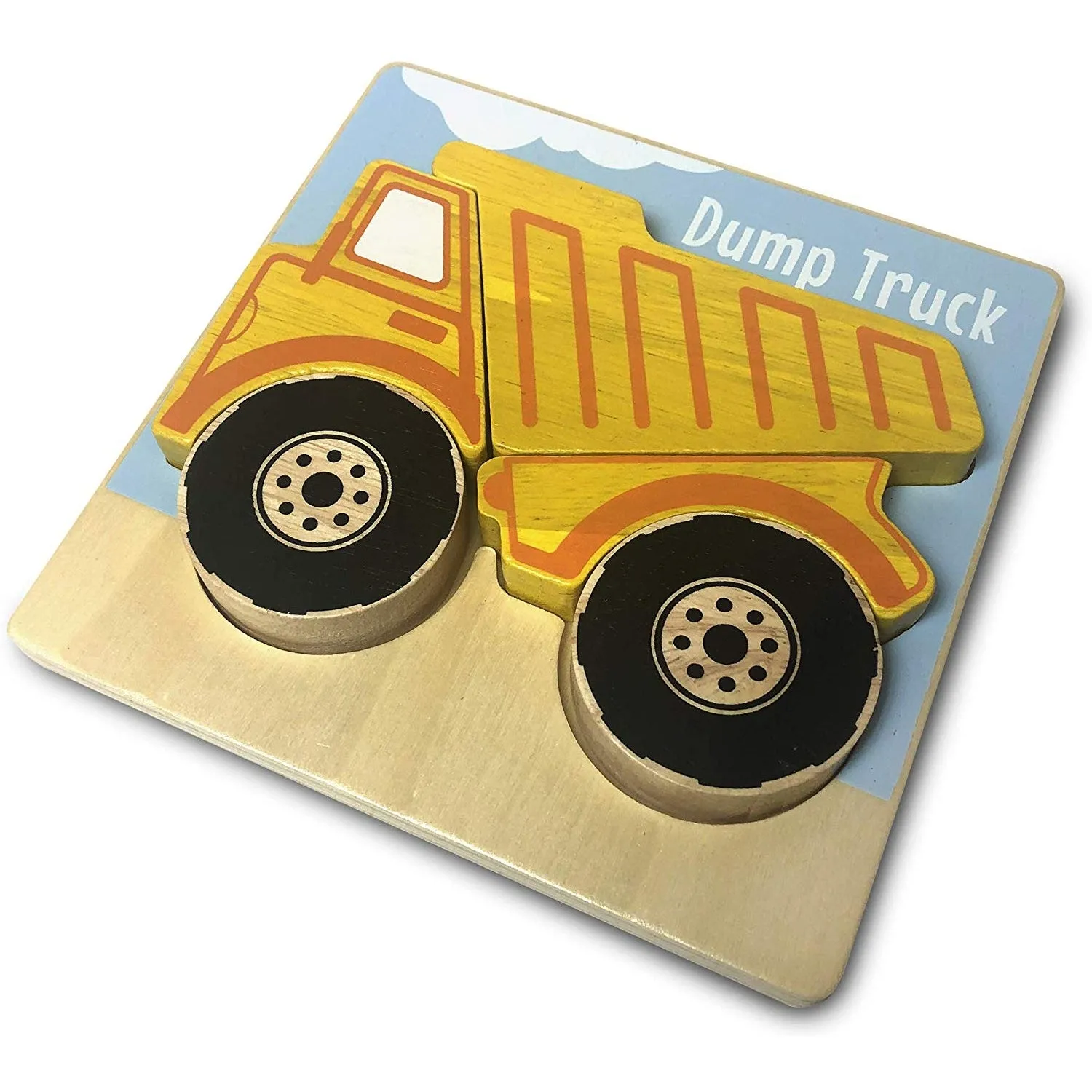 Toy Trucks Wooden Puzzle